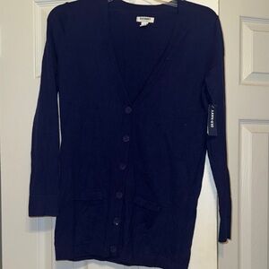 Old Navy Navy Blue Women's Cardigan